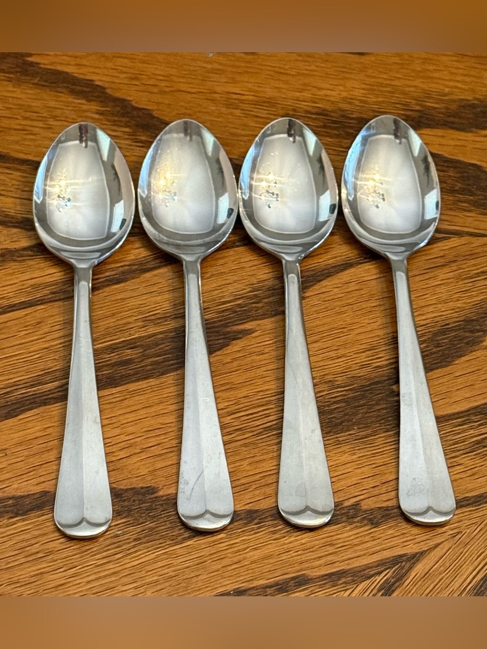 Edward Don DON10 Stainless 4 Teaspoons 6” Flatware Silverware